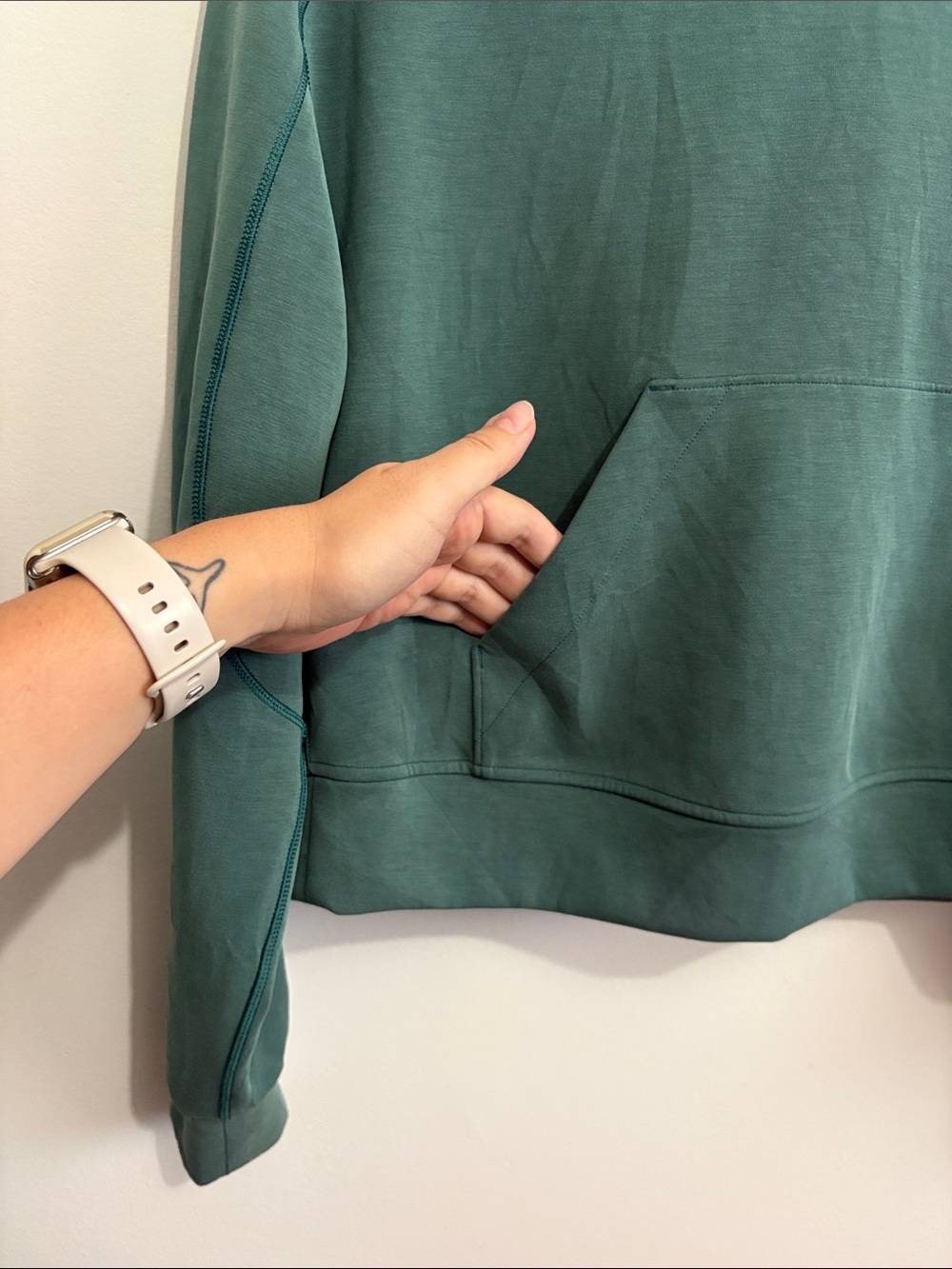 Lululemon Softstreme Hoodie size 6 in Storm Teal - Picture 7 of 8